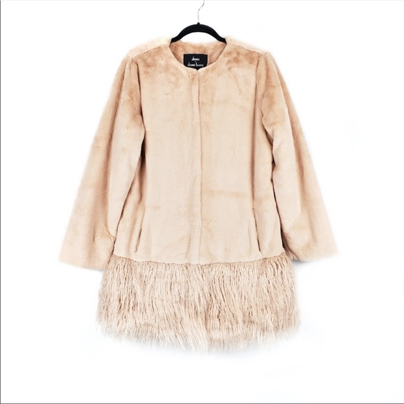 Dennis Basso faux sheared mink coat- BRAND NEW - Picture 1 of 3